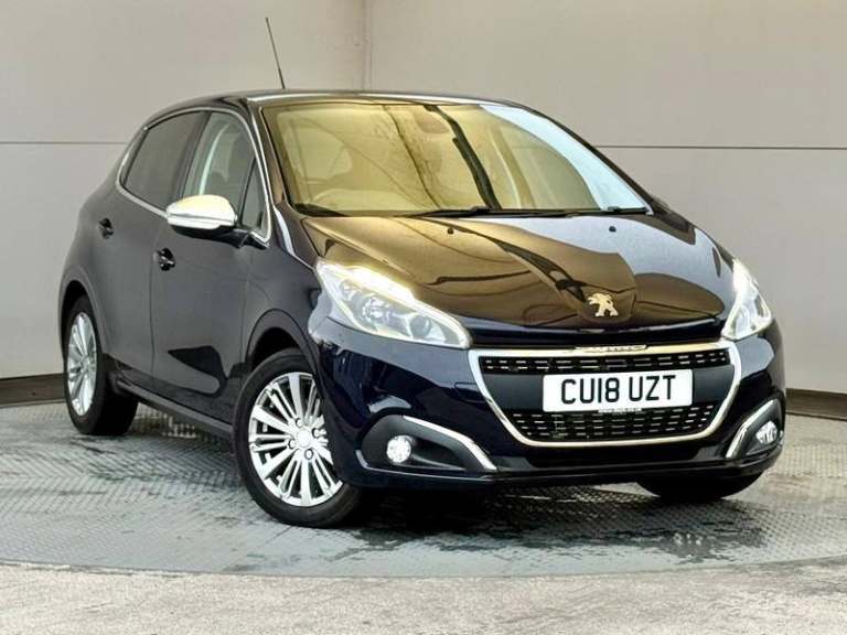 2018 Peugeot 208 1.2 PureTech Allure Petrol Manual (82 ps) [Full Service History, Rear Senso Hatc...