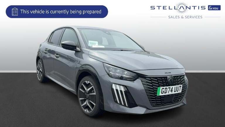 2025 Peugeot 208 51kWh GT Hatchback 5dr Electric Auto (7.4kW Charger) (156 ps) Hatchback Electric...