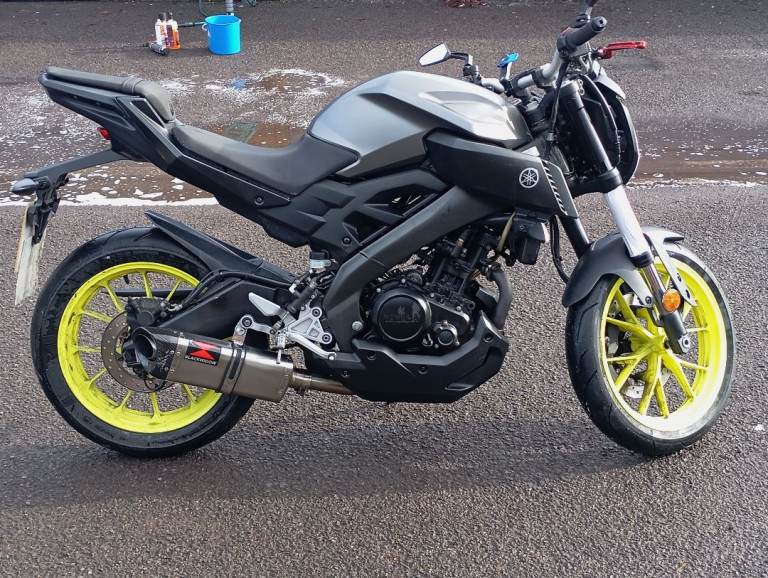 2016 Mt 125 ABS model