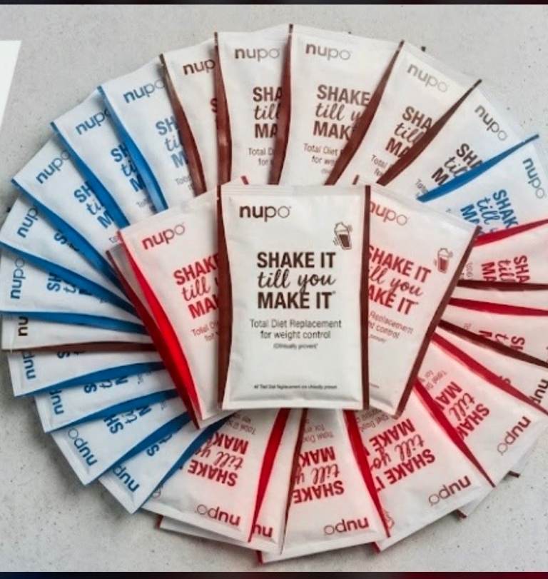 Nupo Diet Shake Sachets Bundle - Total Diet Replacement Meal Loss .