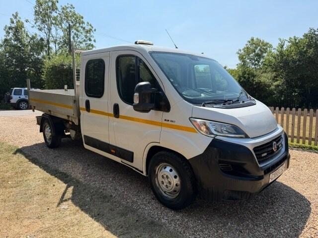 2019 Fiat Ducato 2.3 Multijet Double Cab 130 Tipper, NO VAT !! Tipper Diesel Manual