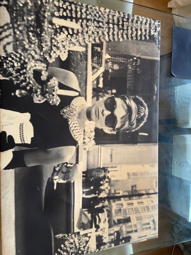 Audrey Hepburn canvas picture 