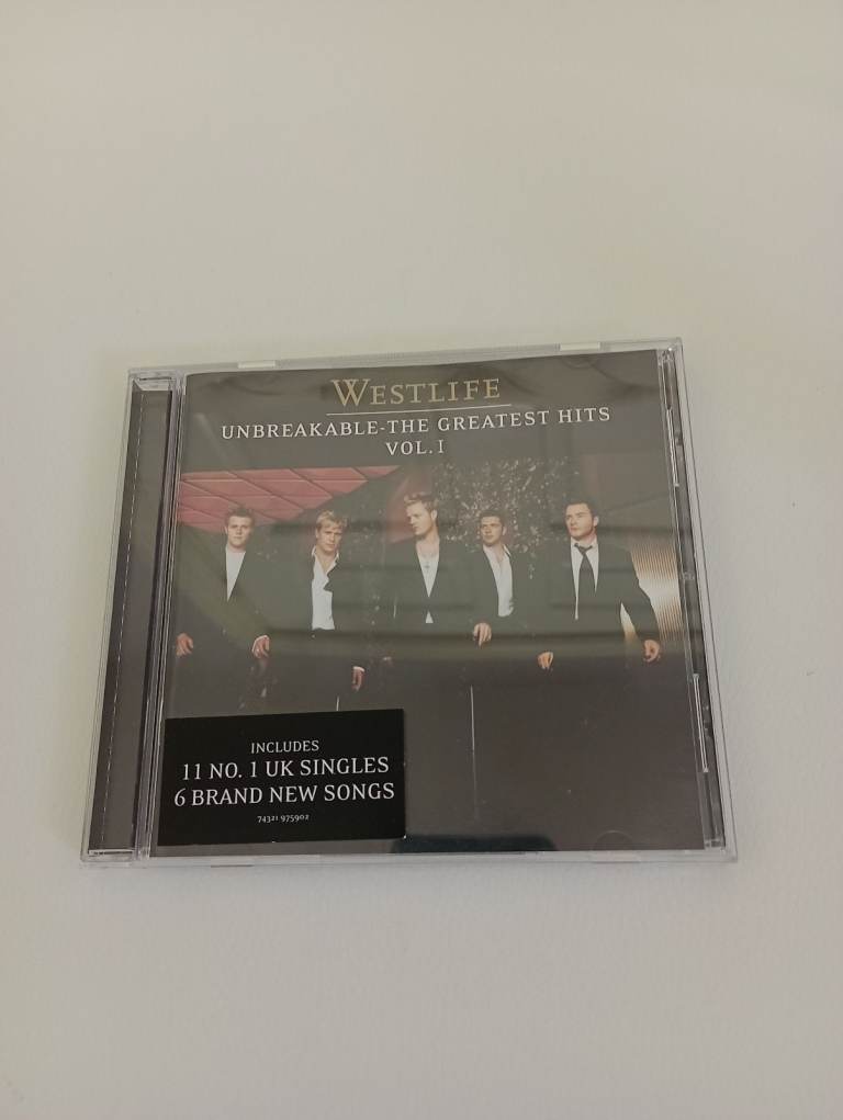 WESTLIFE CD ALBUM UNBREAKABLE-THE GREATEST HITS VOL.1