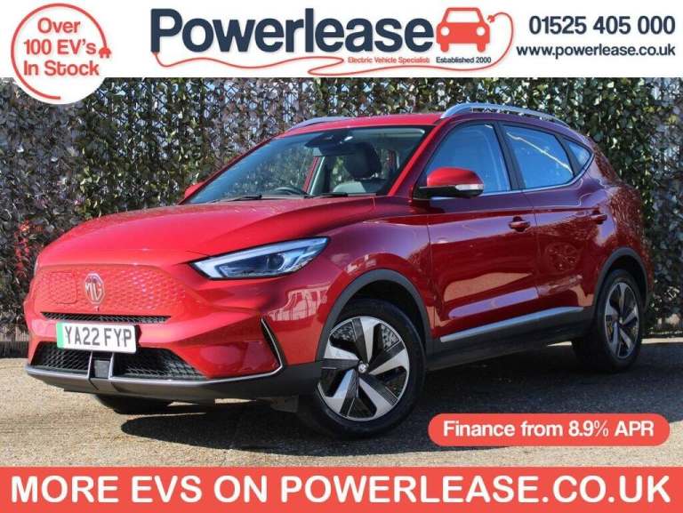 2022 MG MG ZS 72.6kWh Trophy Long Range SUV 5dr Electric Auto (156 ps) HATCHBACK ELECTRIC Automatic