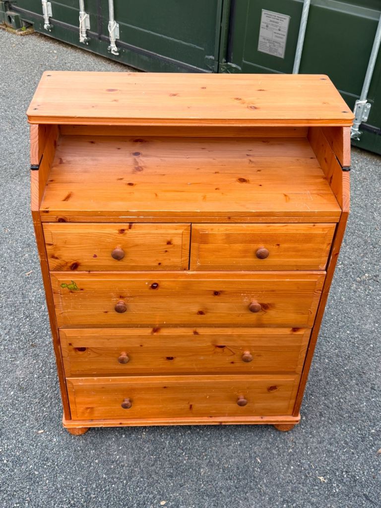 Pine Chest of Drawers with Changing Top