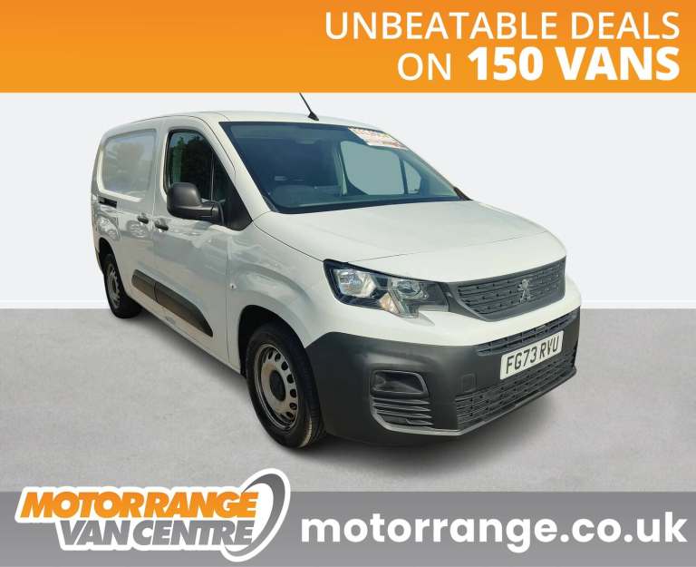 2023 Peugeot Partner 950 1.5 BlueHDi 100 Professional Premium + Van LWB Panel Van DIESEL Manual