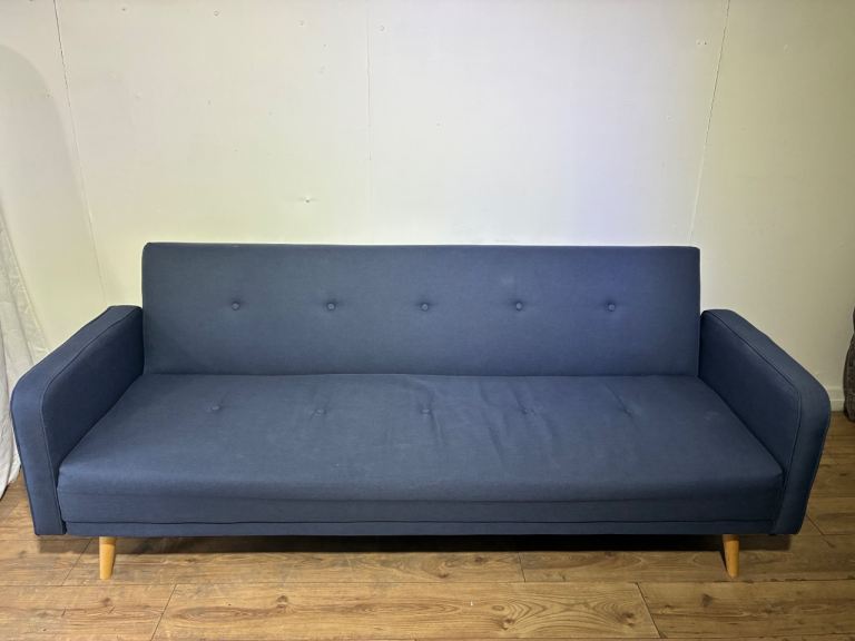 Beautiful Blue Sofa Bed with free delivery in London