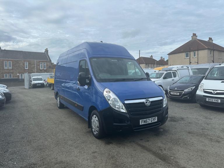 2017 Vauxhall Movano 2.3 CDTi BiTurbo H3 Van 145ps BITURBO BLUINJECTION LWB EURO 6 PANEL VAN Dies...