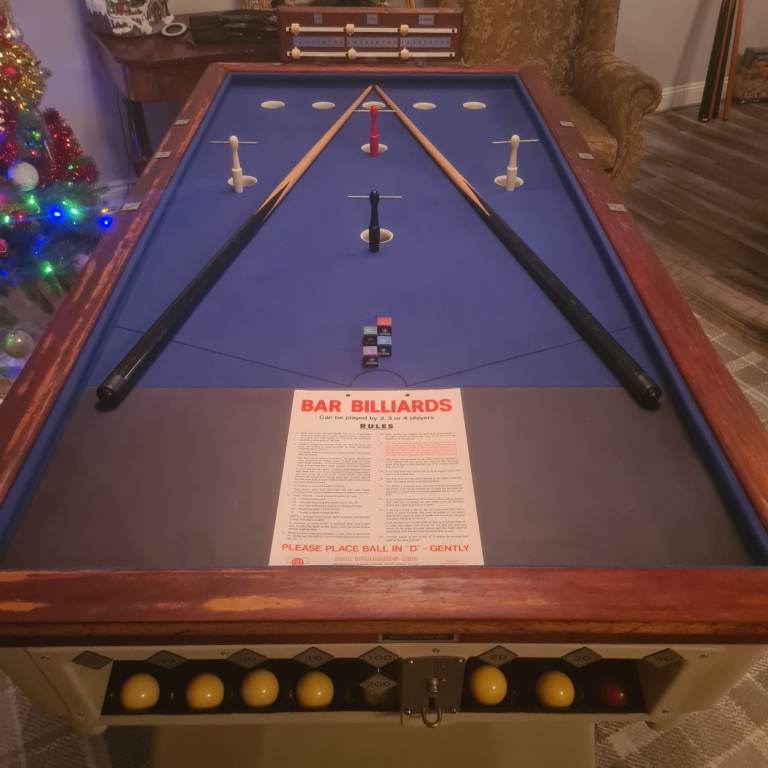 Extremely Rare R. G. Mitchell Fibreglass Bar Billiard Table (non-functional Bar)
