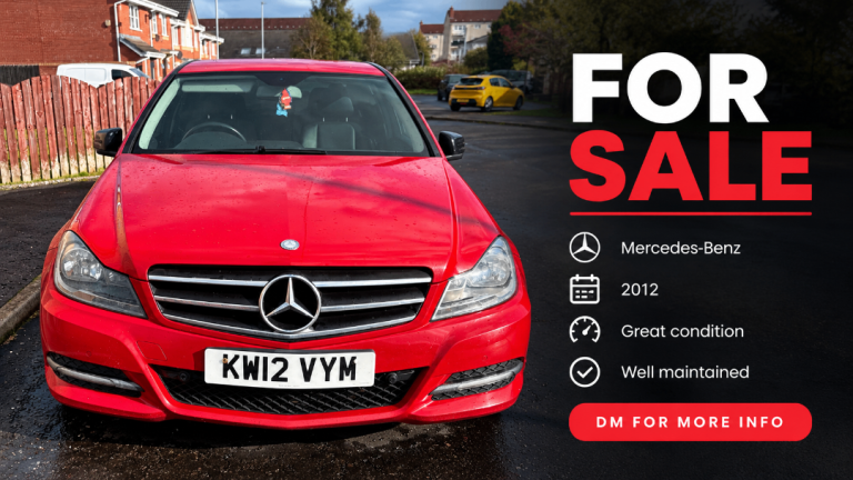 Mercedes-Benz, C CLASS, Saloon, 2012, Semi-Auto, 2143 (cc), 4 doors