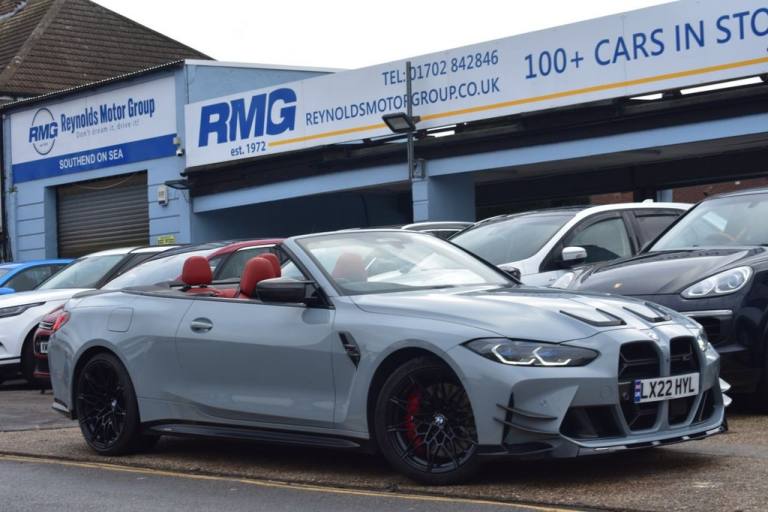 2022 BMW M4 M4 xDrive Competition M 2dr Step Auto CONVERTIBLE PETROL Automatic
