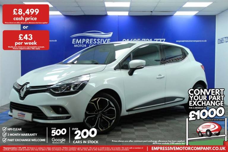 2018 68 RENAULT CLIO 1.5 DCI ICONIC HATCHBACK 5DR DIESEL MANUAL EURO 6 (S/S) (90