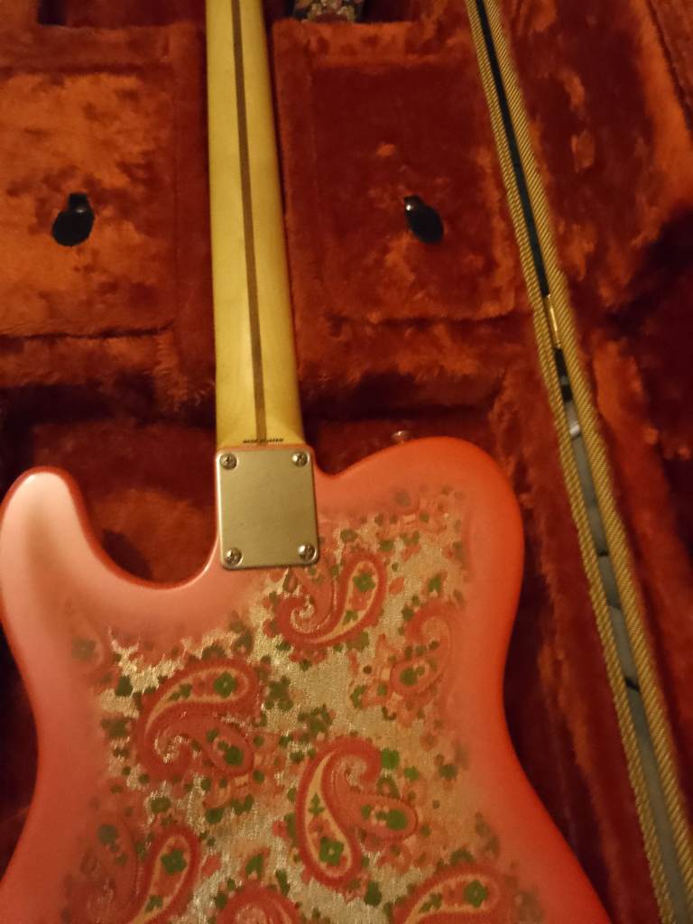 2017 paisley fender telecaster mij