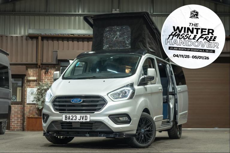 Ford Transit Custom 300 Limited 4 Berth Campervan in Silver