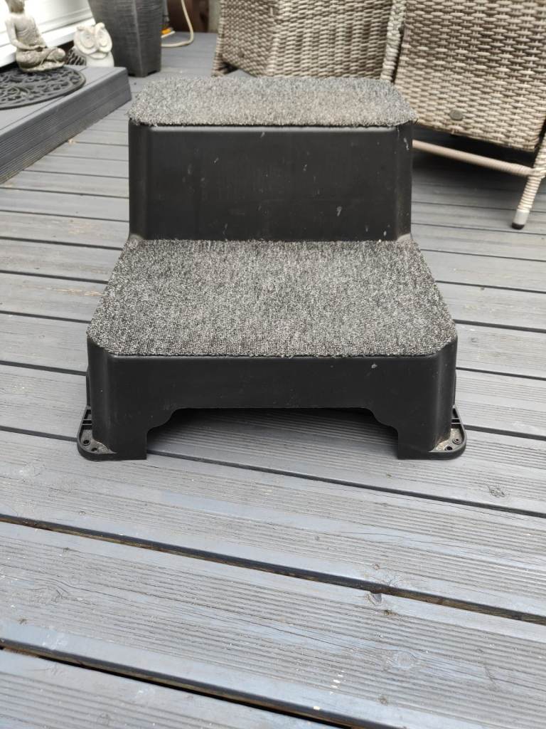 Step up stool.  Used for caravan. 