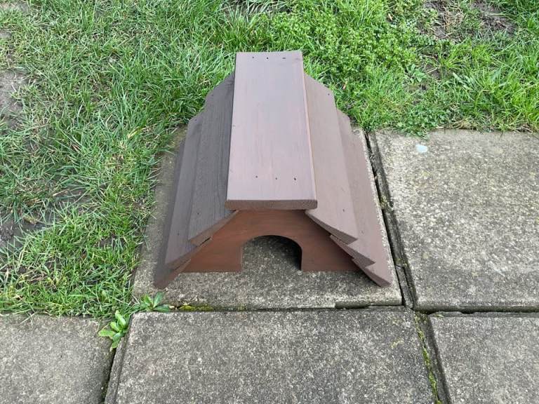 Handmade Wooden Hedgehog House (Made To Order)