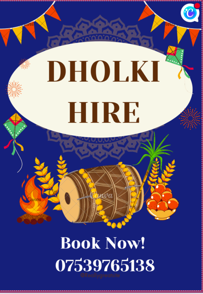 Dholki Hire - For ladies Sangeet pre-wedding - London - East London  etc