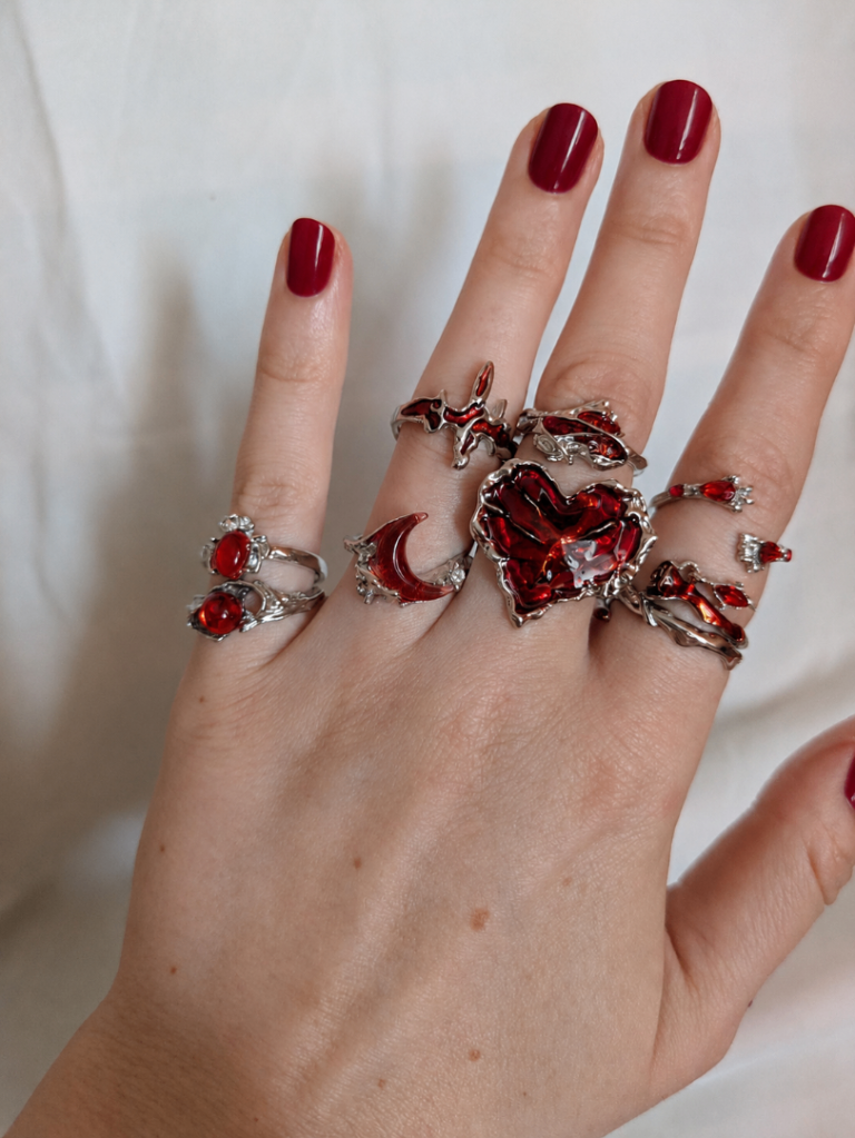 Pick Your Favourite One Size Costume Jewellery Rings – £1 Each | Gold, Silver, Gothic, Boho & More