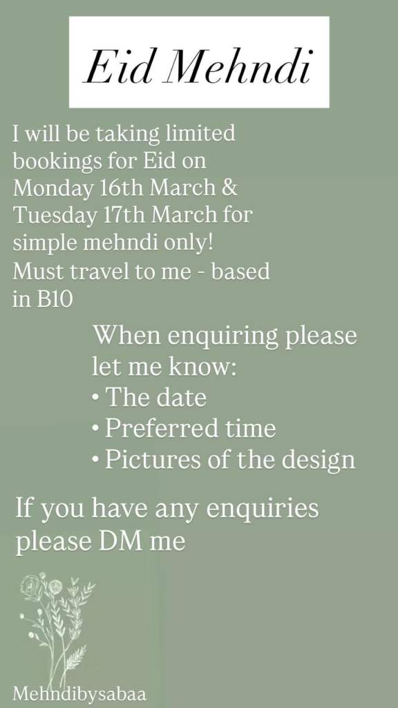 Eid Mehndi!