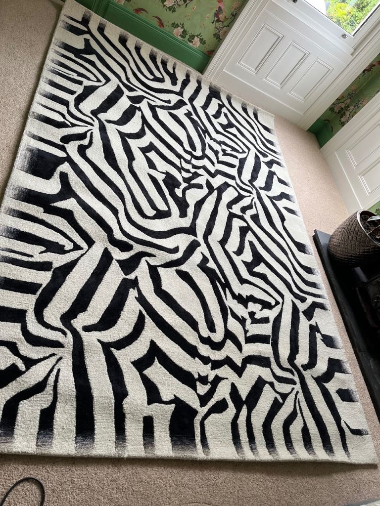 Christian lacroix wool rug - new