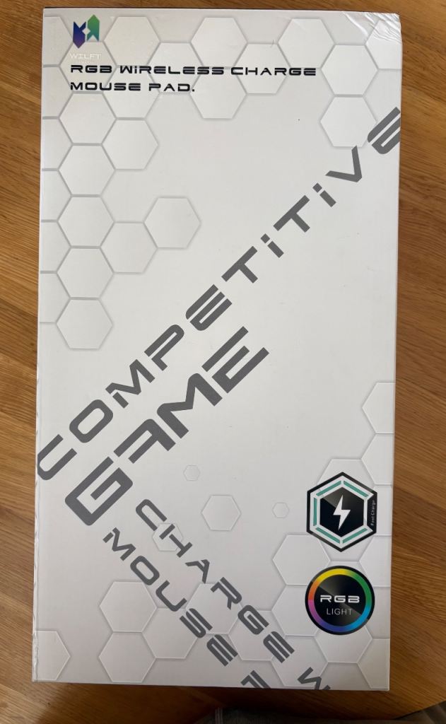 New RGB Gaming Mouse Pad with Wireless Charging & LED Lights
