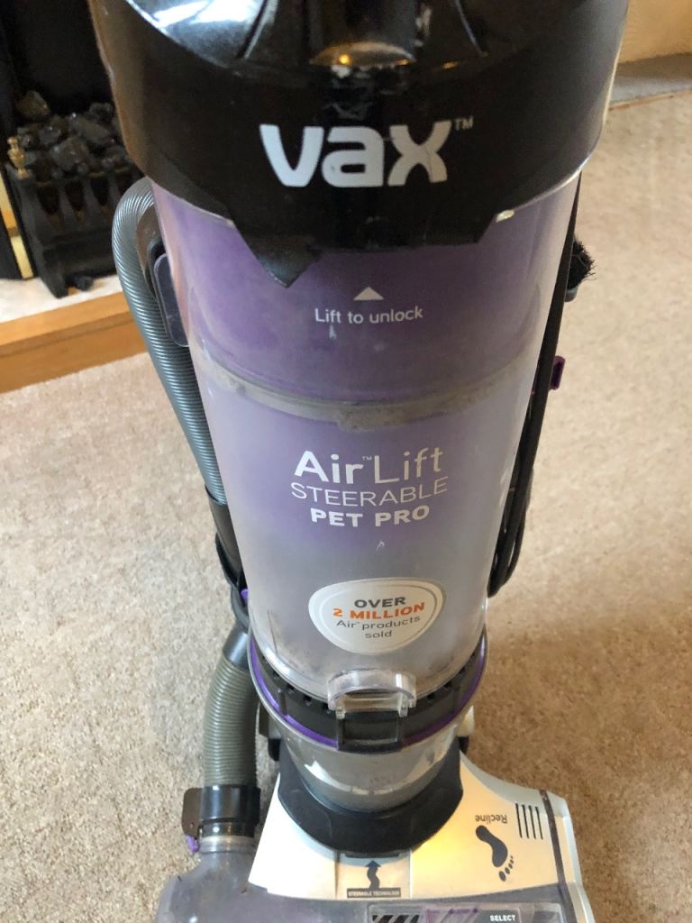 Vax carpet cleaner and vax hoover