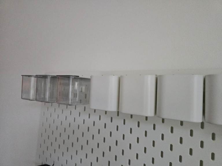 IKEA SKÅDIS Pegboards + Huge Bundle of Accessories