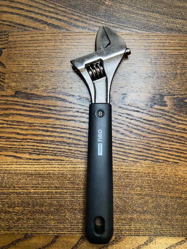 image for 8” Adjustable Wrench (200 mm) – Deli Home – Brand New in Box £12.50 or best offer.