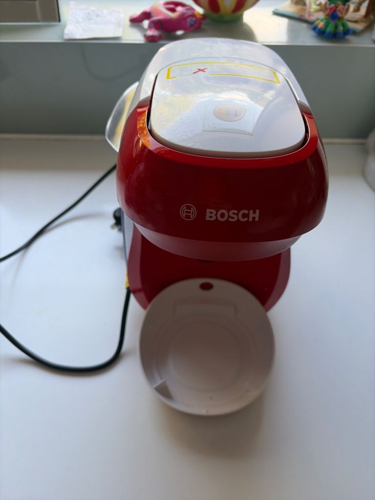 Bosch Tassimo Coffee Machine - Red, Good Condition
