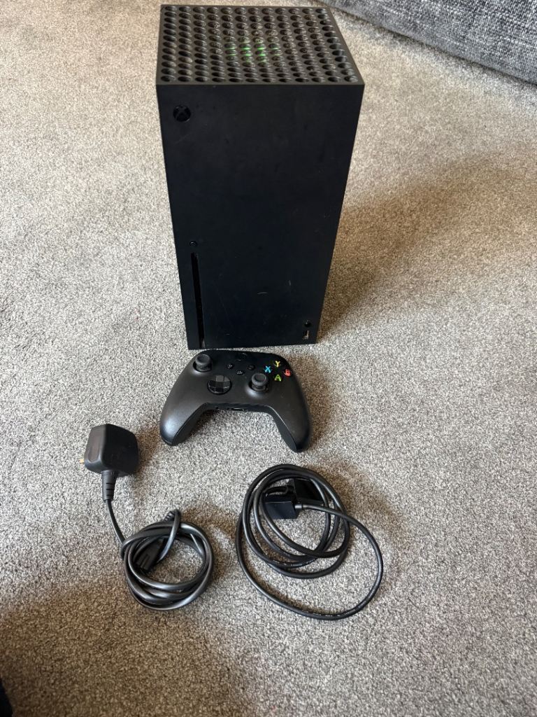 Xbox Series X Console, Controller & Cables – Good Condition