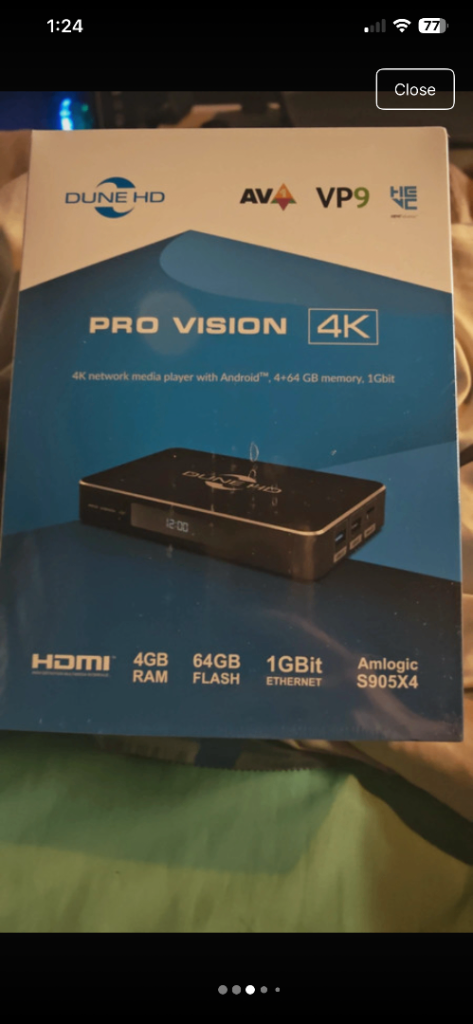 Dune hd pro vision brand new and sealed @£205.00