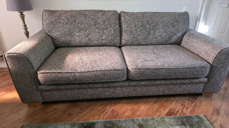 Light Grey flecked Sofas for sale...