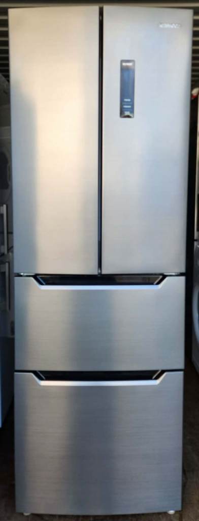 KENWOOD KMD60X19 Fridge Freezer - Stainless Steel. 