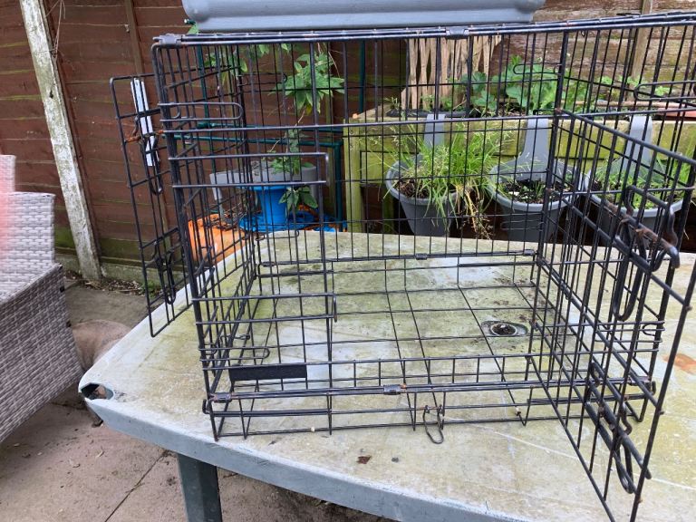 2 door small dog cage 