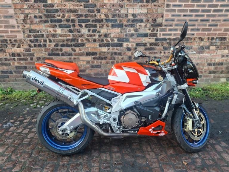 Aprilia Tuono 1000 1000, rsv 1000 tuono, 2007, devil exhausts