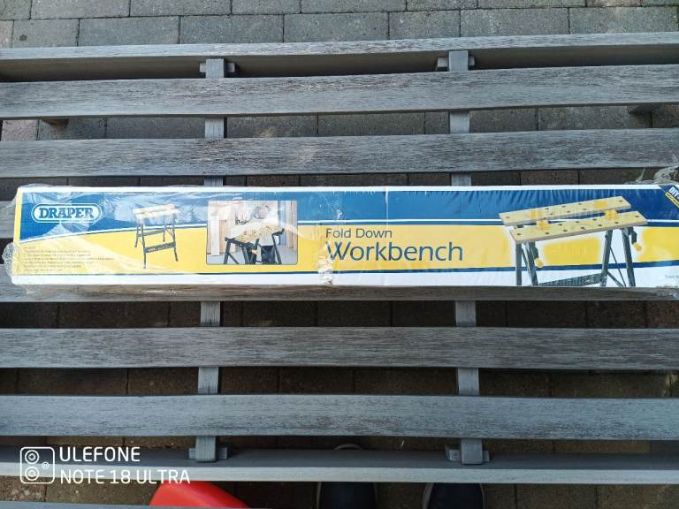 Workbench/Draper Fold Down Workbench – Brand New