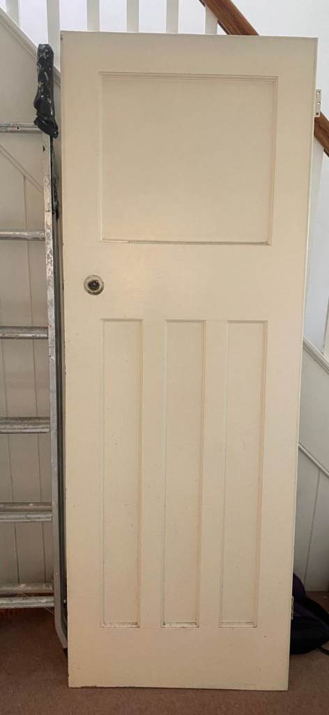 1930s Internal panelled door 