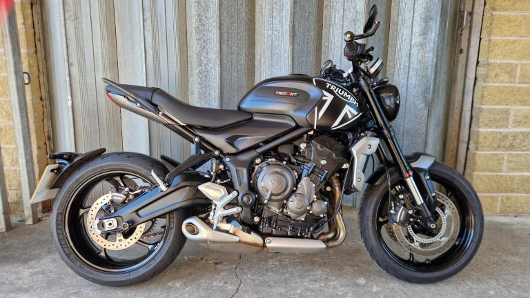 Triumph Trident 660, 2021, 5,440 Miles, Immaculate Condition, 2 Owners