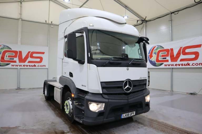 2018 (18 PLATE) Mercedes Benz Actros 1843 4x2 Euro 6 Tractor Units