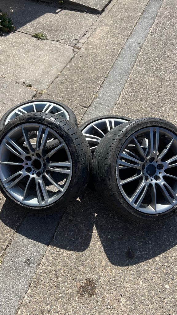 Genuine BMW OEM 18” M Sport Alloy Wheels – Set of 4 – Ideal for Refurbishment