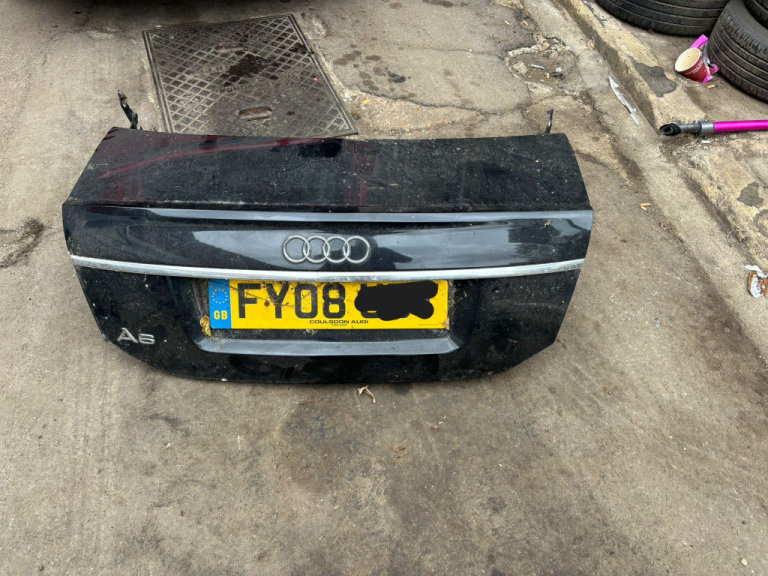 Audi A6 MK3 C6 06-09 S-line Boot lid Saloon Black LZ9Y 4F5827023F
