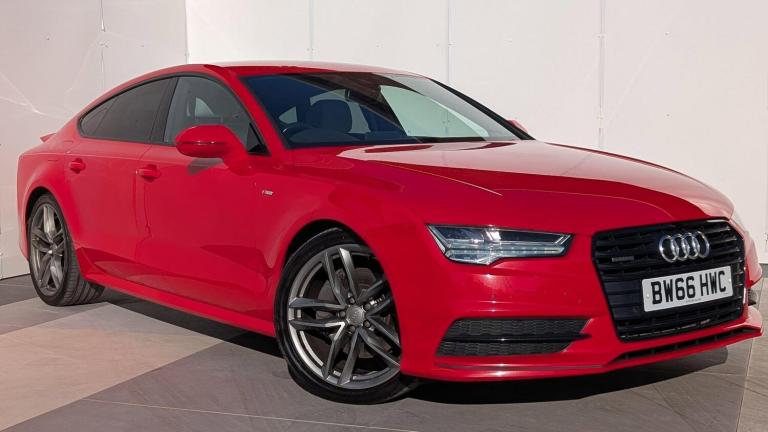 2016 Audi A7 3.0 TDI V6 Black Edition Sportback S Tronic quattro Euro 6 (s/s) 5dr Hatchback Diese...
