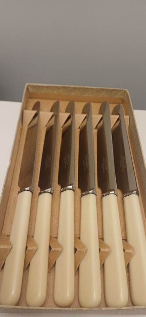 Vintage Forks Pie Boxed of 6x Silver Plated EPNS A1 Sheffield