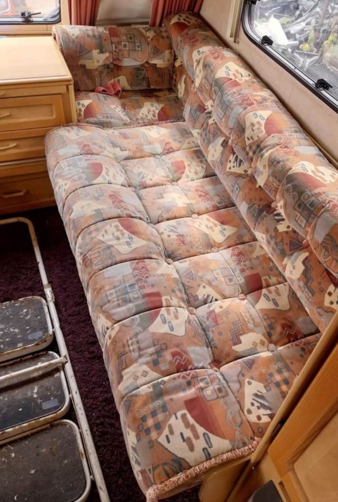 Caravan motorhome seat cushion 