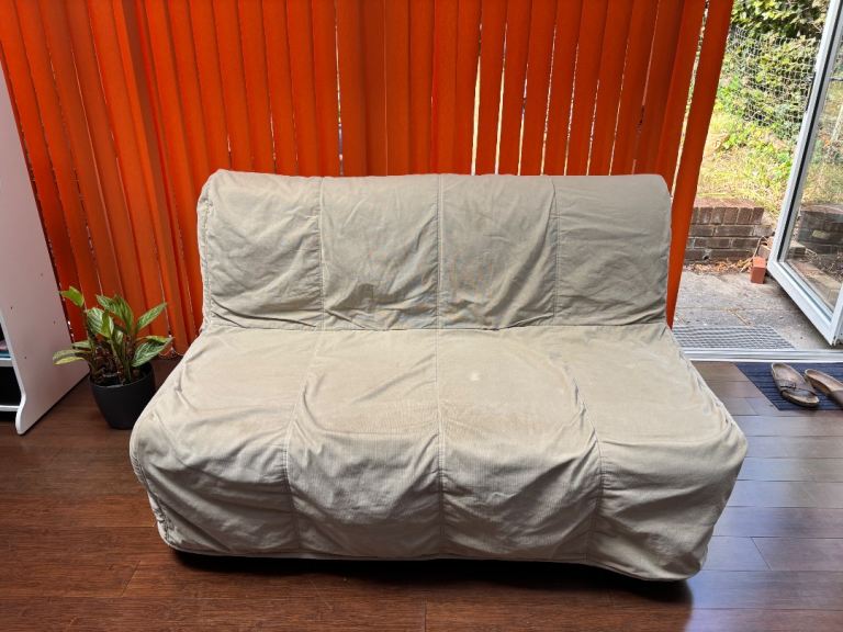 Sofa Bed (Ikea) with Removable Cover - Good Condition