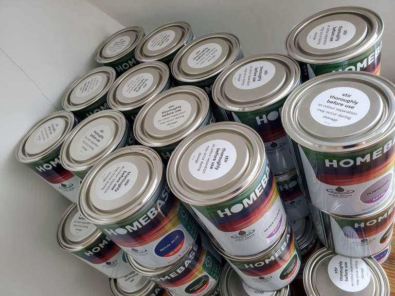 Joblot Wood Metal Interior Paint 750ml x 55 tins