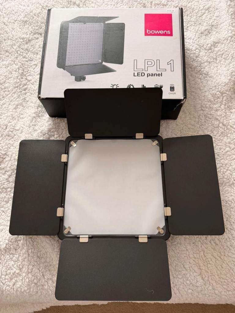 Bowens LPL1 LED Panel Light – Professional Studio Lighting