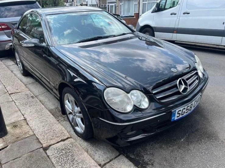 Mercedes-Benz, CLK, Coupe, 2008, Semi-Auto, 1796 (cc), 2 doors