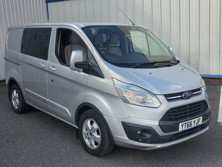 2016 Ford Transit Custom 2.2 TDCi 125ps Low Roof D/Cab Limited Van PANEL VAN DIESEL Manual