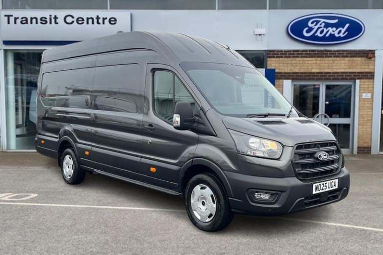 2025 Ford Transit 350 Trend L4 H3 XLWB High Roof RWD 2.0 EcoBlue 165ps [DAP] Manual Panel Van Die...